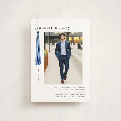 Graduation Party Invitation Postcards