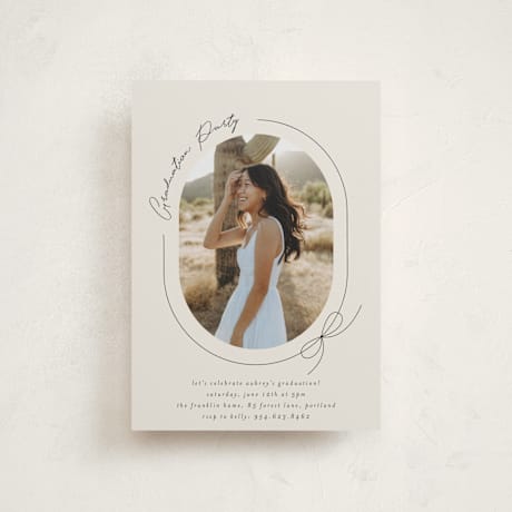 Graduation Party Invitation Postcards