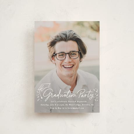 Graduation Party Invitation Postcards