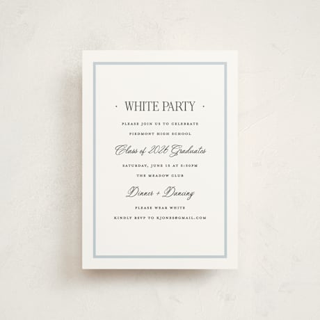 Graduation Party Invitation Postcards