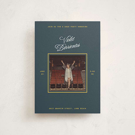 Graduation Party Invitation Postcards
