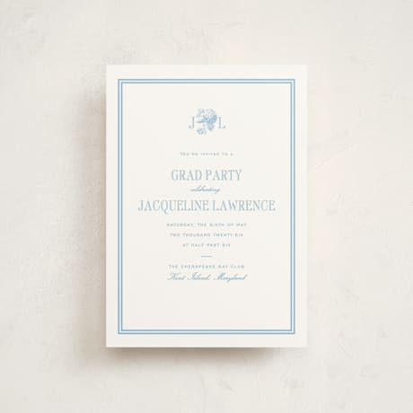 Petite Graduation Party Invitations