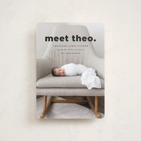 Petite Birth Announcements