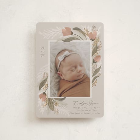 Petite Birth Announcements