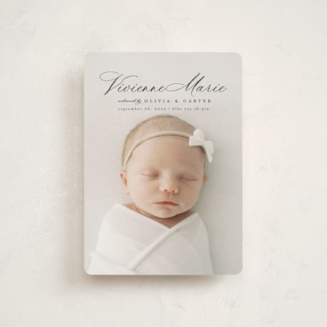 Petite Birth Announcements