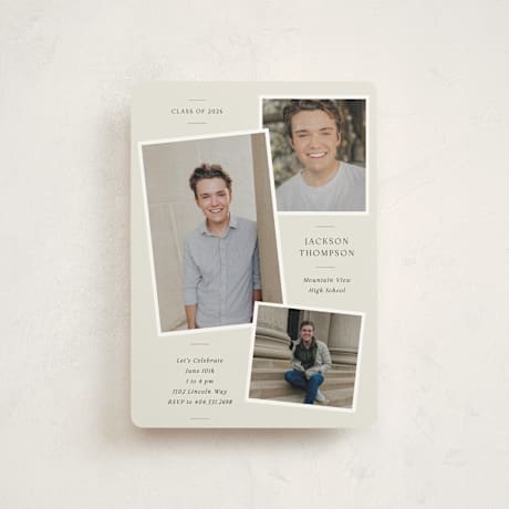 Petite Graduation Party Invitations