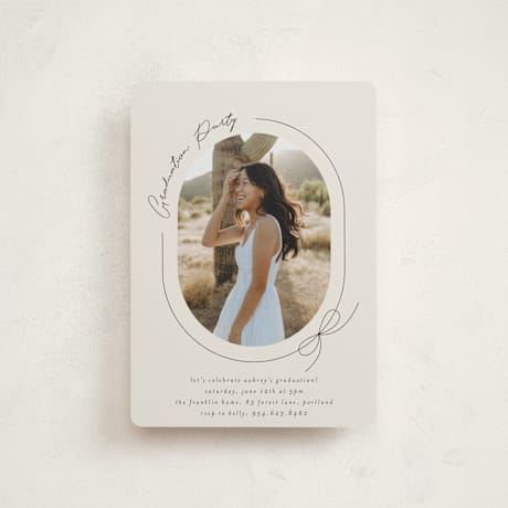 Petite Graduation Party Invitations