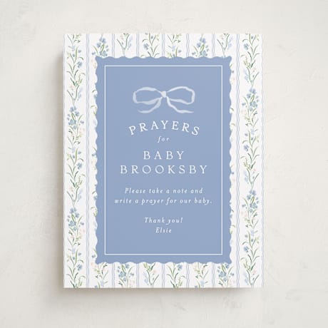Baby Shower Party Signs