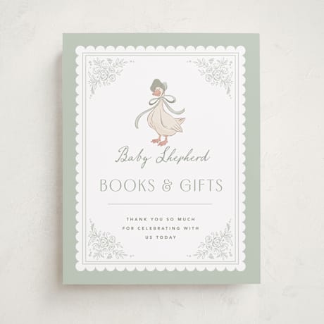Baby Shower Party Signs