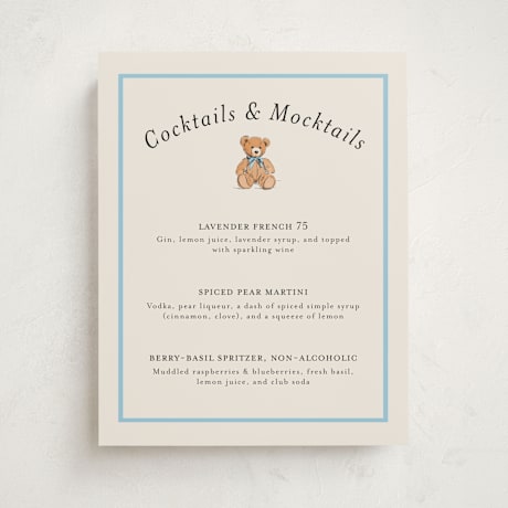 Baby Shower Bar Signs