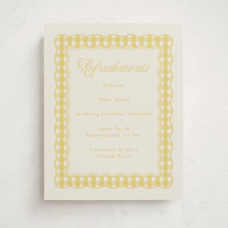 Baby Shower Bar Signs