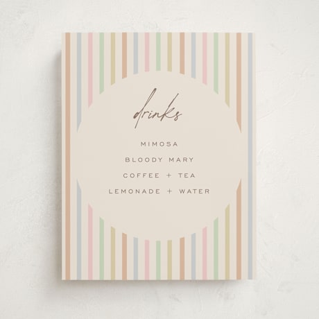 Baby Shower Bar Signs