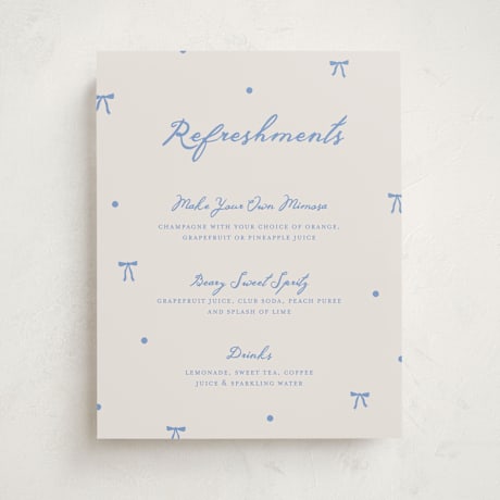 Baby Shower Bar Signs