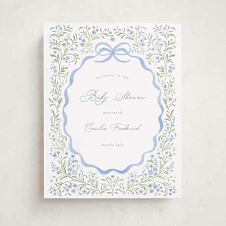 Baby Shower Welcome Signs