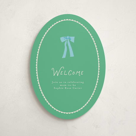 Baby Shower Welcome Signs