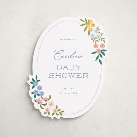Baby Shower Welcome Signs