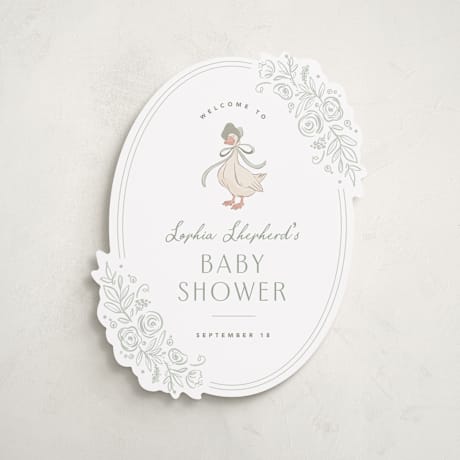 Baby Shower Welcome Signs