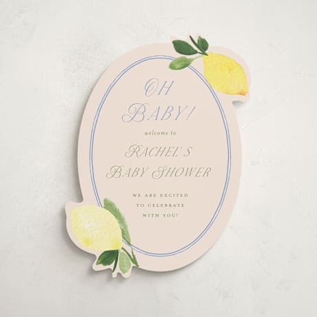 Baby Shower Welcome Signs
