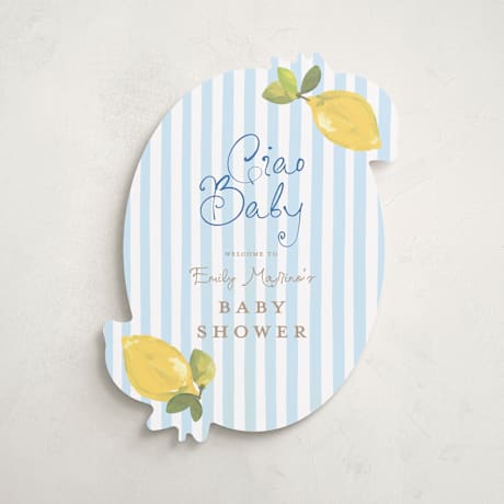Baby Shower Welcome Signs