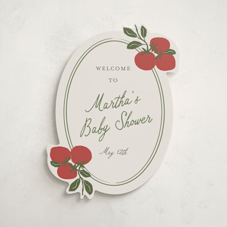 Baby Shower Welcome Signs