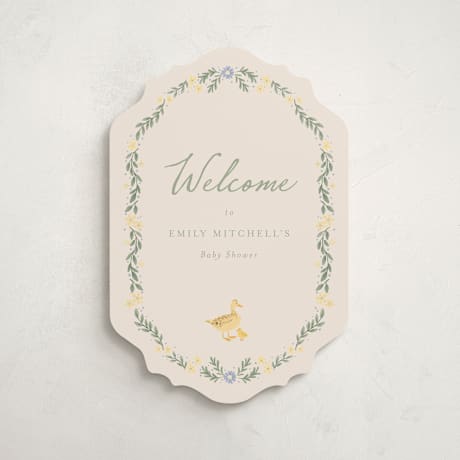 Baby Shower Welcome Signs