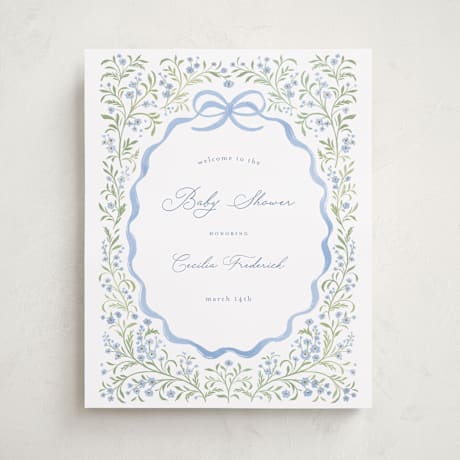 Baby Shower Welcome Signs
