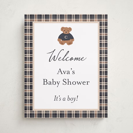Baby Shower Welcome Signs