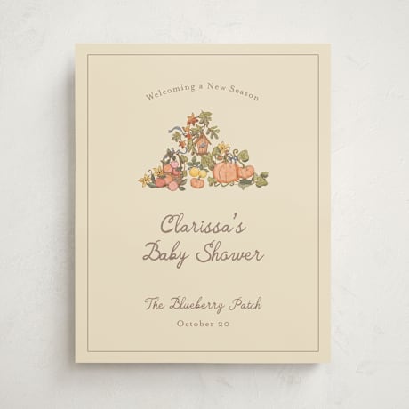 Baby Shower Welcome Signs