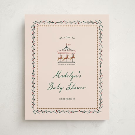 Baby Shower Welcome Signs