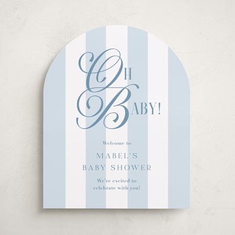 Baby Shower Welcome Signs