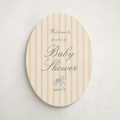 Baby Shower Welcome Signs