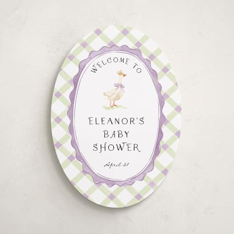 Baby Shower Welcome Signs