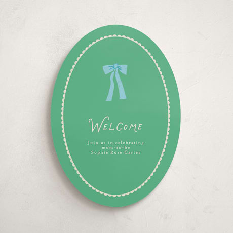Baby Shower Welcome Signs
