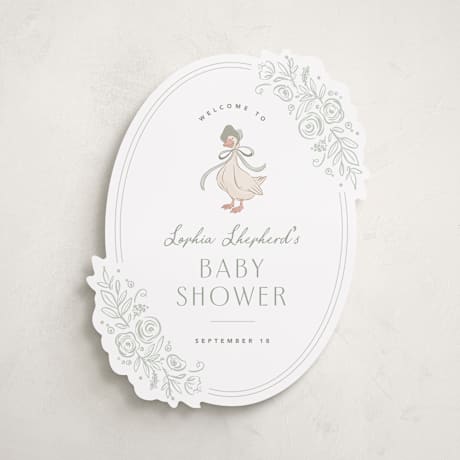 Baby Shower Welcome Signs