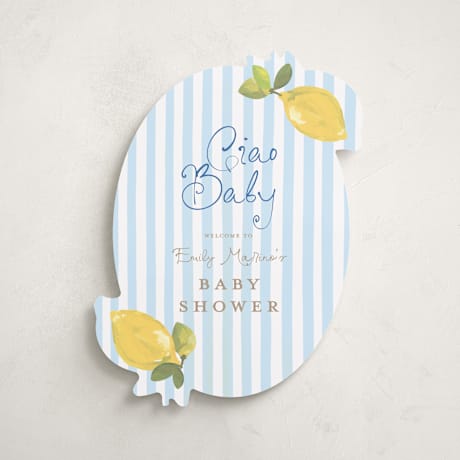Baby Shower Welcome Signs