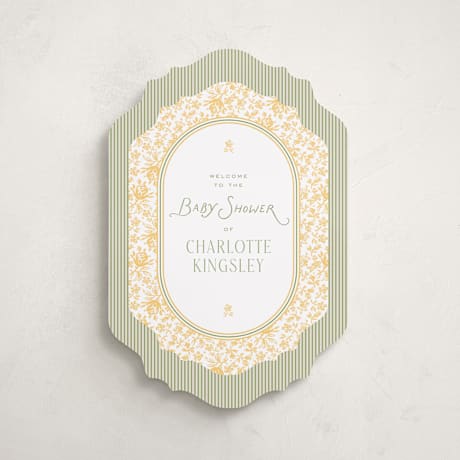 Baby Shower Welcome Signs