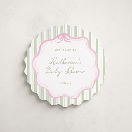 Baby Shower Welcome Signs