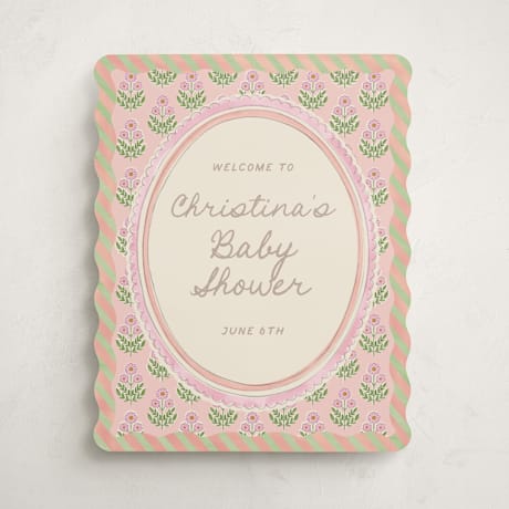Baby Shower Welcome Signs