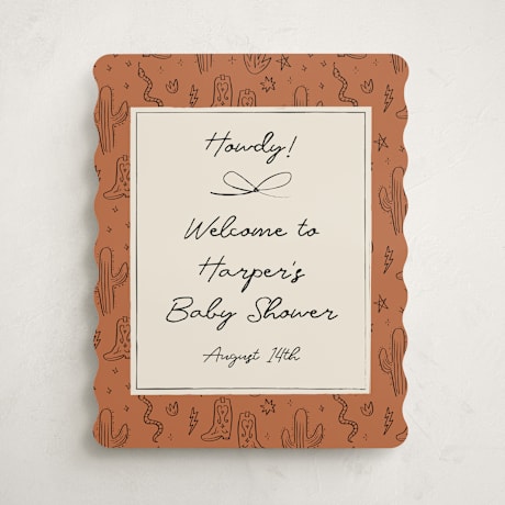 Baby Shower Welcome Signs