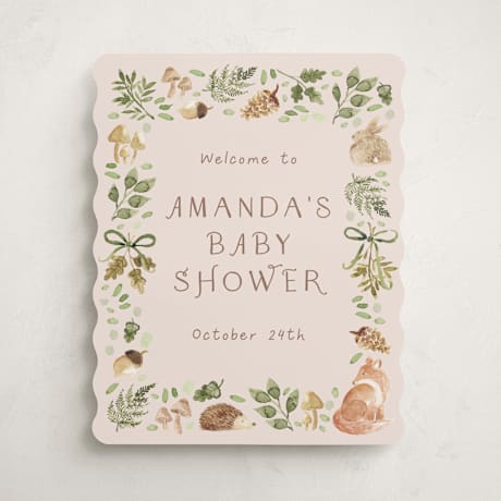 Baby Shower Welcome Signs
