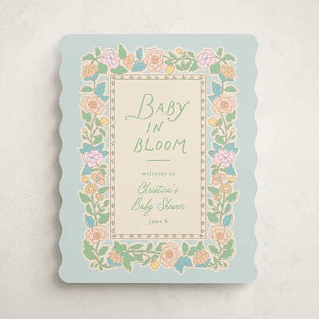 Baby Shower Welcome Signs