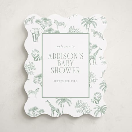 Baby Shower Welcome Signs
