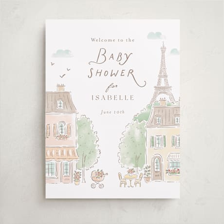 Baby Shower Welcome Signs