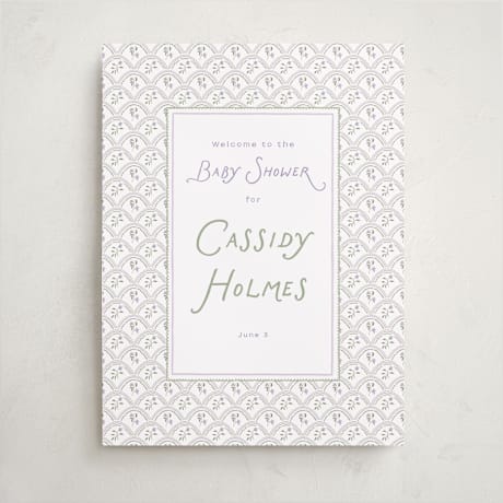 Baby Shower Welcome Signs