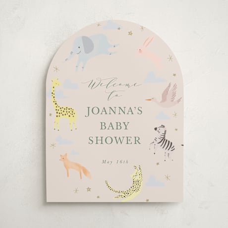 Baby Shower Welcome Signs