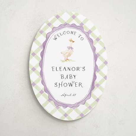 Baby Shower Welcome Signs