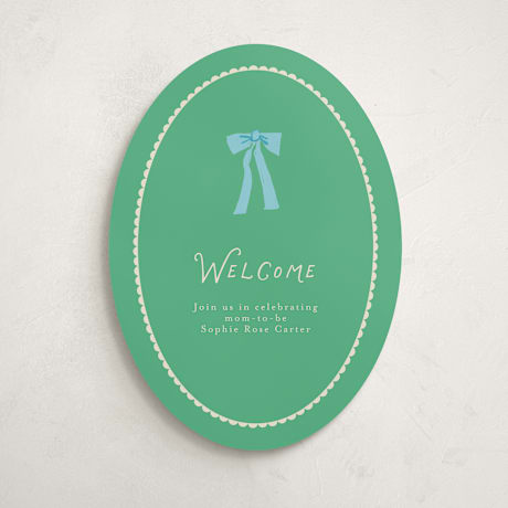 Baby Shower Welcome Signs