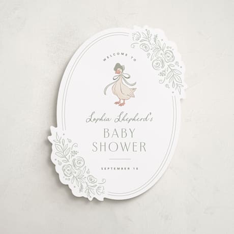 Baby Shower Welcome Signs