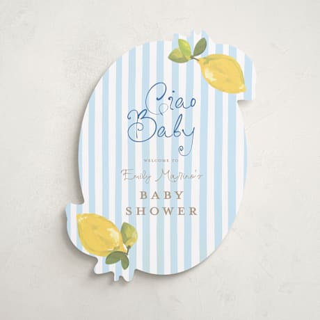 Baby Shower Welcome Signs