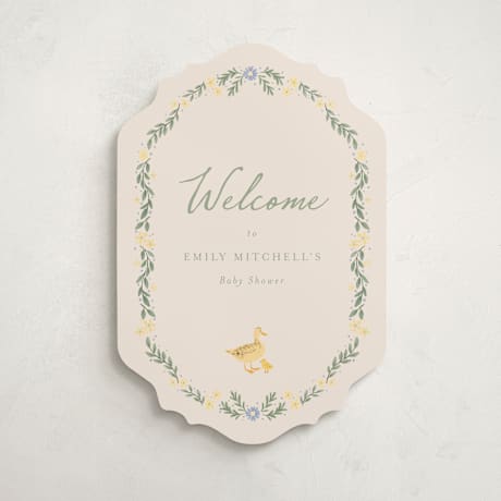 Baby Shower Welcome Signs